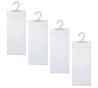 4PCS Clear PVC Disabled Parking Permit Holder with Hanger, 11.6x5in Waterproof Car Placard Cover for Handicap Badge, No Placard Included