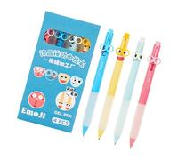 4Pcs Clicks Type Gel Inks Pen Quick-Drying Inks Roller Ball Pens Retractable Gels 0.5mm Tip for Classrooms Business Quick Drying Gel Set