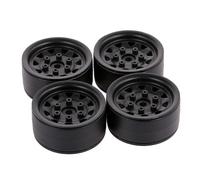 4PCS Climber 1.9inch Beadlock Alloy Metal Wheel Rims Hubs Heavy Bearing & Grip Spare Part Of SCX10 D90 1:10 R/C Car Wheel Hubs Extension Adapter