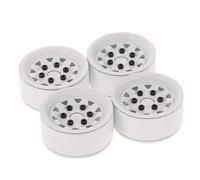 4PCS Climber 1.9inch Beadlock Alloy Metal Wheel Rims Hubs Heavy Bearing & Grip Spare Part Of SCX10 D90 1:10 R/C Car Wheel Hubs Extension Adapter