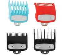 4Pcs Clipper Guards Replacement Hair Clippers Trimmers Guides for Wahl Clipper with Metal Clip
