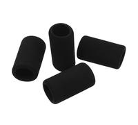 4pcs Co2 Cartridge Sleeve for Cycling, 25g Anti Freeze Protector | Sponge Foam Build, Textured Grip, Snug Fit for Cyclists and Mechanics, Black Finish