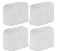 4PCS Coffee Filter Replacement - Activated Charcoal Water Filters - Compatible with Cuisinart Coffee Machine and Sage Coffee Maker - Fits Cuisinart Models - 4.8×2.1×2.5cm (White)