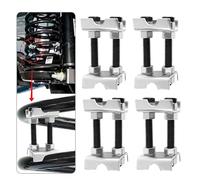 4PCS Coil Spring Spacer,2 Way Adjustable Coil Spring Compressor Tool Keep Springs Aligned & Shock Absorber,Automotive Strut Spring Compressor Suitable for Cars,SUVs,Trucks (4PCS)