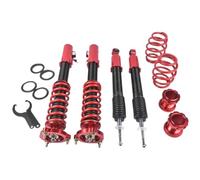 4Pcs Coilover Spring And Shocks Front Rear Compatible With Civic | Fits Civic And CSX 2006-2011; Includes Front And Rear Components