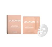 4Pcs Collagen Face Mask,Real Deep Mask,Hydrating Hydrogel Masks,Pore Minimizing, Elasticity Improvement,Suitable for All Skin Types