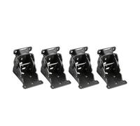 4Pcs Collapsible Support Frame Self-Locking Hinge Table Leg Fittings and Gussets - for Folding Legs Folding Workbench Foldi for Table Leg