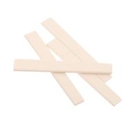 4pcs Color Acoustic Guitar Saddle Replacement Durable Plastic Bridge Components for Acoustic Guitars Essential Guitar Bridge Parts and Accessories