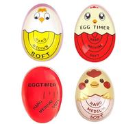 4Pcs Colour Changing Egg Timers for Boiling Eggs, Egg Timer, Egg Timers for Boiling Eggs, Boiled Egg Timer, Kitchen Tool for Breakfast,Cooking Kitchen Home Use