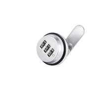 4pcs Combination Cabinet Lock 30mm Zinc Alloy Password Locks Security Home Automation Cam Lock for Mailbox Cabinet Door for Cabinet Deposit Box(Silver 30mm)
