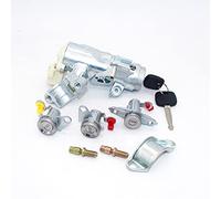 4pcs Complete Set Ignition Door Trunk Lock Barrel Cylinder for TOYOTA for Corolla AE110 1996-2002 Door Lock Barrel Set