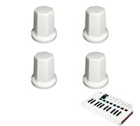 4pcs Controller Knobs for Arturia Midi, MIDI Controller Replacement Knobs Compatible with Arturia Keylab88 & Keylab Essential,Potentiometer Control Knob for Music Studio MIDI Keyboard Accessories