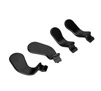 4PCS Controller Paddles Stainless Steel Replacement Controller Parts for XboxOne Elite Controller Series 2 Model 1797 (Black)
