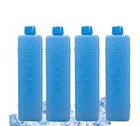 4pcs Cooler Ice Packs, 200ml Reusable Long Lasting Cooler Ice Packs, Air Conditioner IcePacks, Reusable IceCrystal Boxes, Air Conditioner Fan IceCrystal Box, Freezer Blocks For Coolers Cold Cube Trays