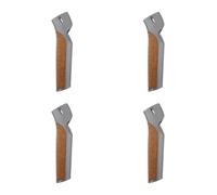 4pcs Cork Trekking Pole Handle Replacement Anti-skid Grip for Hiking | Hand Support for Trekkers, Pressure Relief on Wrists, Suitable for Ski Poles, Rainy Weather Use