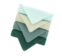 4Pcs Cotton Baby Washcloths Gentle Multipurpose Newborns Square Towel for Face Hands and Body Easy to Clean Baby Burp Cloth Towel