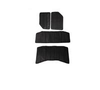 4PCS Cotton Sound Heat Insulation Pad for Jeep for Wrangler JK JL 2012-2022 Car Roof Hardtop Heat Insulation Mats Deadening(A)