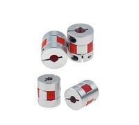 4pcs Coupler, Flexible Shaft Coupling, D25L30, Suitable for 3D Printer CNC Machine and Servo Stepper Motor(8X12)