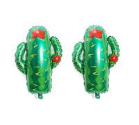 4pcs Creative Cactus Aluminum Foil Balloon for Tropical Party Decor | Fashion Theme Accent, Easy Setup for Walls and Tables, Bar Events, Not Easy to Leak Air