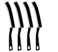 4Pcs Crevice Cleaning Brush, Bathroom Gap Cleaning Brush, Radiator Cleaner Brush,Long Handle Narrow Crevice Cleaning Tool,Small Cleaning Brushes for Home Kitchen,Windows, Grooves