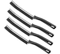 4pcs Crevice Cleaning Brush for Bathroom Kitchen Toilet Sink Tile Groove Gap, Narrow Brush for Home Door Window Cleaner Tool UK