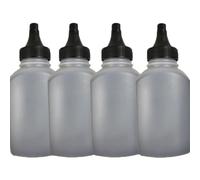 4Pcs CTL-2100K CTL-2100C CTL-2100Y CTL-2100M Toner Powder Compatible with CP2100D CP2100DN CP2100DW CM2100DW CM2100ADN CM2100ADW Printers - 50g Each Bottle for Full-Color Printing