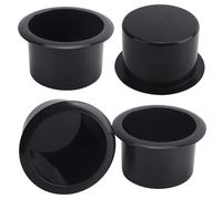 4PCS Cup Holder Insert,Recessed Car Cup Holder,Leakproof Center Console CupHolder Insert,88mm Diameter Couch CupHolder,Slot Slip Limit Water Cups Organiser for Boats,Trucks,Sofa,Recliner,Poker Table