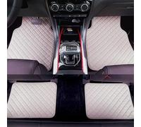 4pcs Custom Car Leather Floor Mats for Fiat Freemont(5seats）2012-2016(RHD), Custom Front Rear Row Floor Liners Foot Pad Non Slip Waterproof Protector Accessories,E/Grey