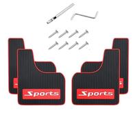 4Pcs Custom Fit Mud Flaps for MG MG ZS Mk1 2017-2026 | Flexible cold-resistant PVC material. Shields against mud and stone chips. Custom-fit design with fixing hardware.