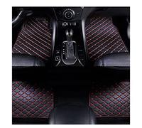 4pcs Custom Leather Car Floor Mats For BMW 3er E92 E93 318i 320i 325i 328i 330i 335i 320d 325d 2008-2012, All Weather Front Rear Row Auto Carpet Liner Set Waterproof Protection Accessories,f/blackred