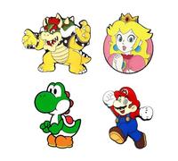 4PCS Cute Cartoon Pins, TV Movies Pin for Women, Men