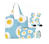 4Pcs Cute Fried Eggs1 Gifts for Women Girls Eggs Lover