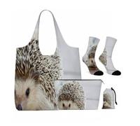 4Pcs Cute Little Hedgehog Gifts for Women Girls Hedgehog Lover