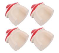 4pcs Cute Mini Mushroom Hideout Resin Decor for Spider and Reptiles