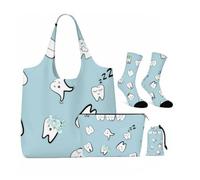 4Pcs Cute Tooth 1 Gifts for Women Girls Buffalo Lover