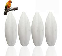 4PCS Cuttlefish Bone(8-10cm),Natural Cuttlefish Bone for Birds & Tortoises