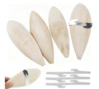 4PCS Cuttlefish Bone with 4 Pcs Holder, Birds Parrots Chewing (11-12cm) | Natural Calcium Source for Birds, Tortoises, Reptiles, Suitable for Parrots, and Tortoise Enclosures