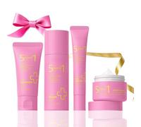 4PCS Daily 5-In-1 Skincare Set-Gift Sets for Women,Gifts for Teenage Girls,Korean Skincare Set with Cleanser&Toner& Eye Cream&Cream,Complete Facial Routine for Radiant&Healthy-Looking Skin