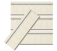 4pcs Daily Planning Notepads 200 Sheets Paper Tearable Weekly Planner