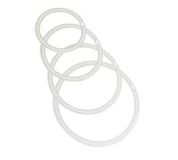 4Pcs Damping Drum Silent Rings Drum Rings Percussion Accessories Drum Parts Practical Accessory Silencers, Style A