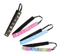 4pcs Dance Headbands Polyester Elastic No Slip Hairband