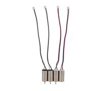 4pcs DC 3.7V 44000RPM Brush Motor, Mini Micro Motor for Robot Drone, 10x20mm High Speed Low Noise Motor with Wire Lead for Robotic Steering Gear and DIY Projects
