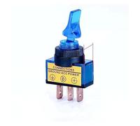 4pcs DC12V 20A Indicator Panel Mounting ON-OFF Car Toggle Switch Red, Green, Yellow, Blue ASW-14D Lighted Car Retrofit Switch IDGTTLDF(3)