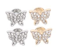 4Pcs Decorative Watch Band Nails Rhinestone Charms for Straps Durable Stylish Watch Accessories Watchband Decor for Unique Look