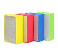 4Pcs Diamond Hand Polishing Pads 60#,100#,200#,400#, Wet/Dry Sanding Blocks Polishing for Ceramic Tile Glass Stone Wood Grinding and Polishing (Plane)