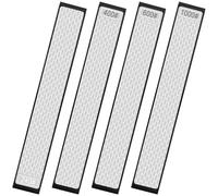 4Pcs Diamond Sharpening Stones Knife Sharpening Stones Kit Efficient Honing Whetstone Anti Slip Sharpeners for Fine Grind Polish