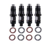 4PCS Diesel Fuel Injector Nozzles Compatible for Toyota Hilux Surf Prado 1KZ-TE 3.0L 093500-7020 23600-67040 Automotive Replacement Injectors Set Of 4