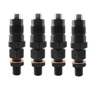 4pcs Diesel Fuel Injector Nozzles with 8 Rings Replacement Kit Compatible with Space Gear Pajero Triton 4M40 4M40T 2.8L Engines - ME201844 9430610435