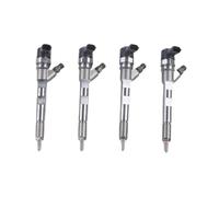 4pcs Diesel Injector Nozzles Kit Compatible for Chrysler/Bosch/Jeep Cherokee KJ MK2 2001-2008 2.8 CRDI 0445110059 5066820AA 510990024 15062036F Automotive Replacement Fuel Injectors Set of 4