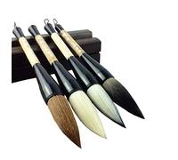 4PCS Different Large Calligraphy Brush Writing Brush Sumi Drawing Brush for Beginner